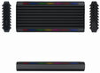 Caja Externa SSD Tooq M.2 NGFF/NVMe SSD - USB 3.1 Gen 2 USB-C RGB image number null