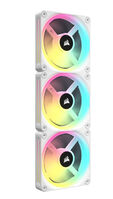 Ventilador Corsair iCUE Link QX120 RGB PWM Blanco 120mm (Expansion Kit) image number null