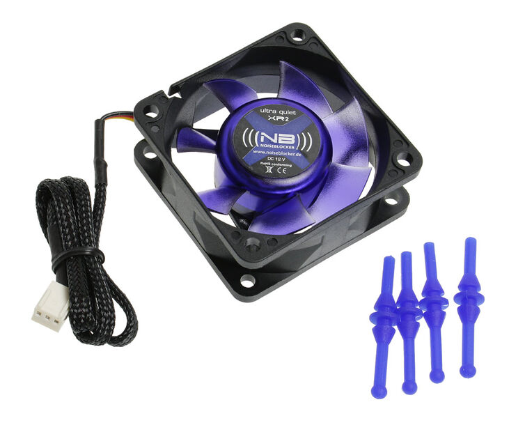 Ventilador Noiseblocker BlackSilent XR-2 60mm image number 2