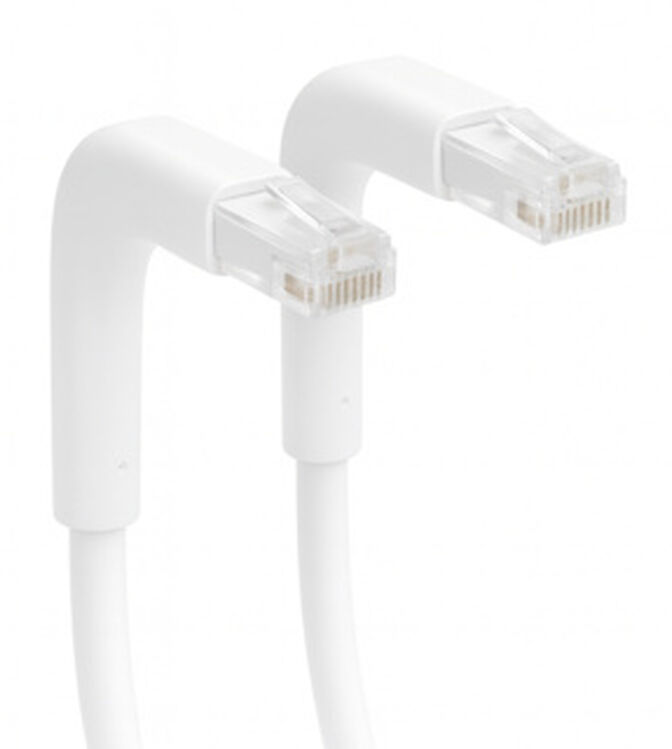 Cable de Red Ewent IM1315 CAT.6a U/FTP Slim Flex&iacute;vel 100% Cobre 0.2m Blanco image number 1
