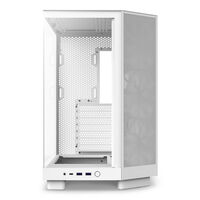 Torre ATX NZXT H6 Flow Blanca Cristal Templado
