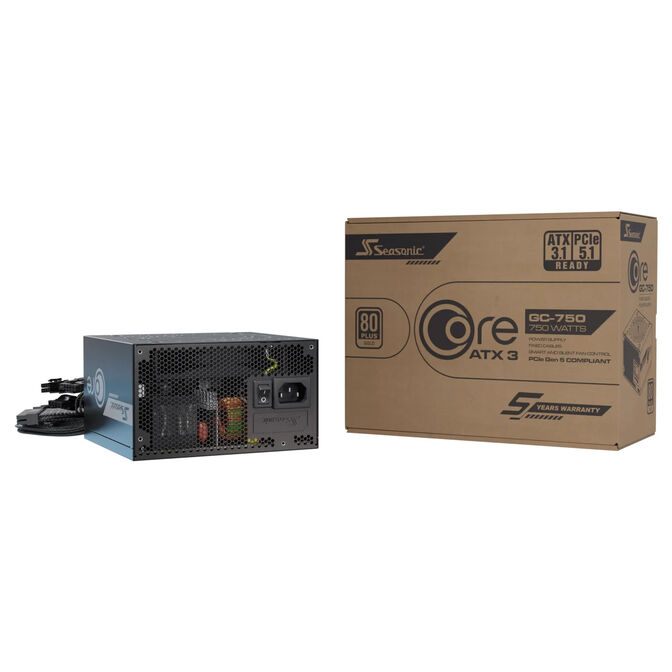 Fuente Seasonic Core GC-750W 80+ Gold ATX 3.1 image number 14