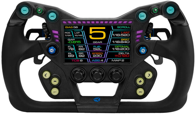 Volante Cube Controls GTX2 Grip (30cm) - Negro / Negro image number 0