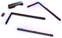 Premium DRGB Kit Phanteks NV5 + Power Hub Negro