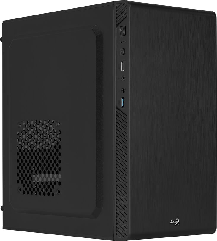 Caja Micro-ATX Aerocool CS-106 Negro image number 1