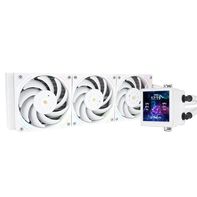 Kit Refrigeraci&oacute;n L&iacute;quida Thermalright Frozen Vision V2 ARGB Blanco - 360mm image number 0