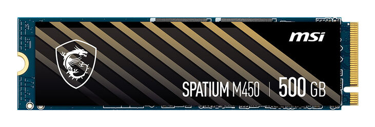 SSD MSI SPATIUM M450 500GB Gen4 M.2 NVMe V1 (3000/2000MB/s) image number 3