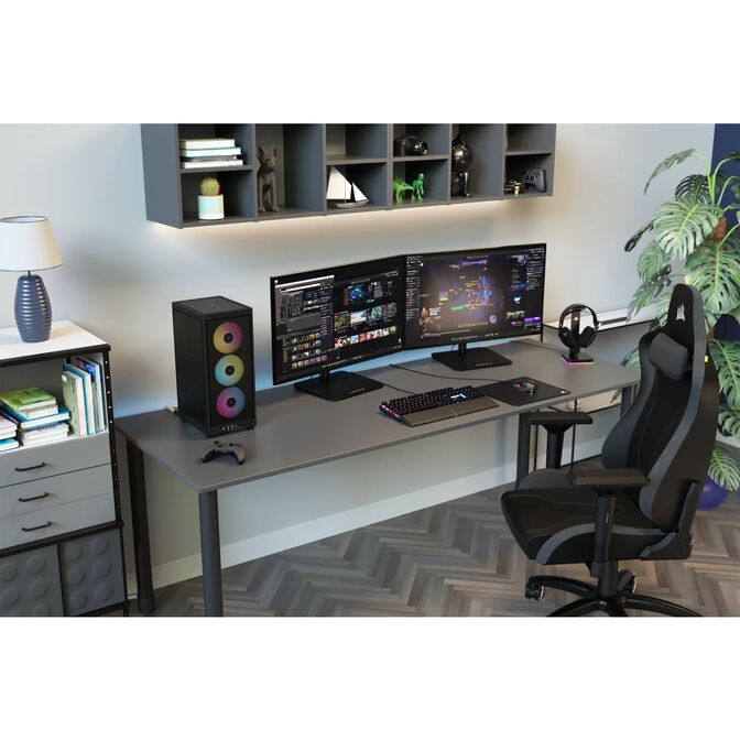 Torre Mini-ITX Corsair iCue 2000D RGB Negro Cristal Templado image number 15