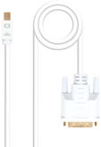 Cable Conversor NanoCable Mini DisplayPort/M para DVI/M 5 M Blanco image number null