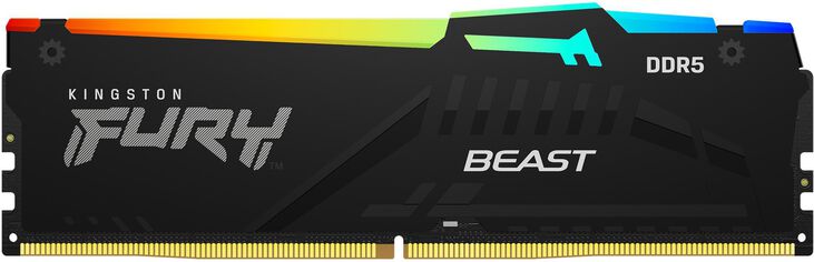 Kingston Kit 32GB (2 x 16GB) DDR5 6000MHz FURY Beast RGB EXPO Negro image number 2