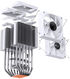 Ventilador CPU Jonsbo CR-1400 DV2 ARGB Blanco - 92mm image number null