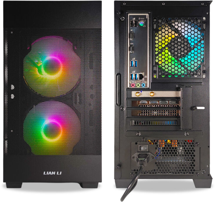 Ordenador AURA Gamer-PC Ryzen 7 5700X 32GB DDR4 1TB RTX 4060 Ti WiFi W11 image number 4