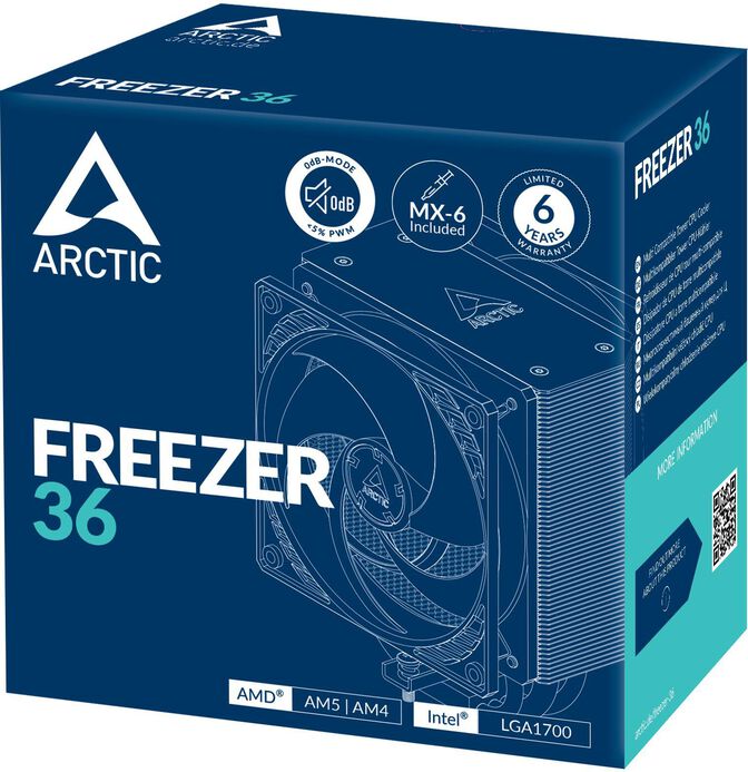 Ventilador CPU Arctic Freezer 36 - 120mm image number 5