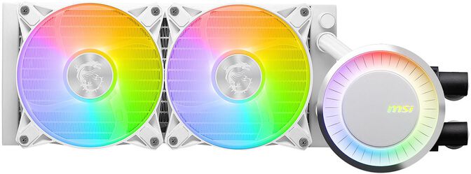 Refrigeraci&oacute;n Liquida CPU MSI MAG CORELIQUID E240 ARGB Blanco image number 0