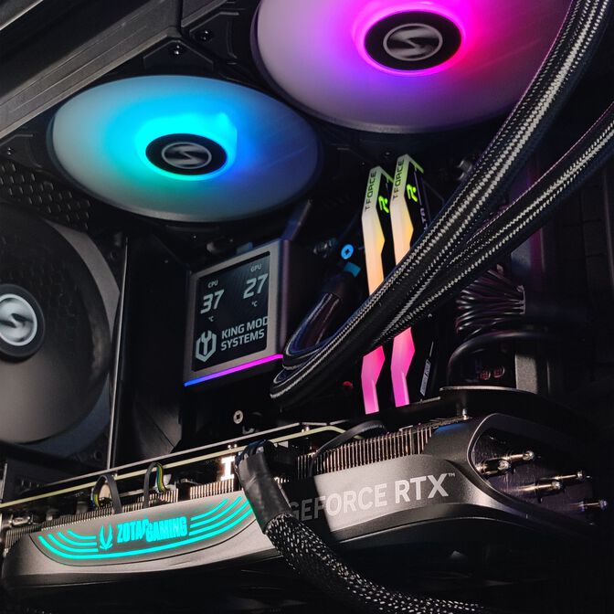 Ordenador King Mod Limited-PC Ryzen 7 9700X 32GB DDR5 1TB RTX 4070 Ti SUPER WiFi W11 image number 5