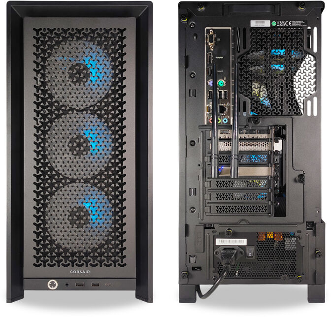 Ordenador AURA Gamer-PC Impakt Edition Intel i5 14400F 32GB DDR5 1TB RTX 5060 Ti 16GB WiFi W11 image number 4