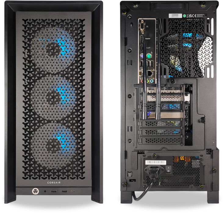 Ordenador AURA Gamer-PC Impakt Edition Intel i5 14400F 32GB DDR5 1TB RTX 5060 Ti 16GB WiFi W11 image number 4