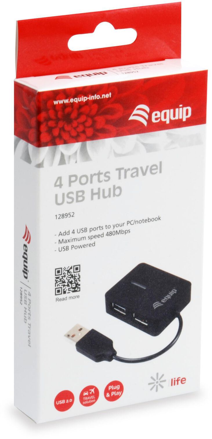 Hub Equip 4 Puertas USB 2.0 image number 1