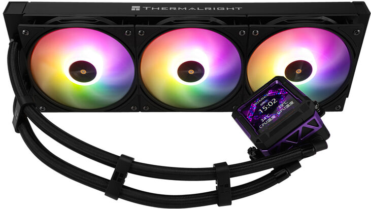 Kit Refrigeración Líquida Thermalright Frozen Warframe Pro ARGB Preto - 360mm image number 1