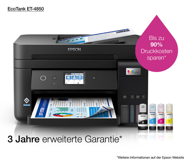 Multifuncional Epson EcoTank ET-4850 Wi-Fi image number 24