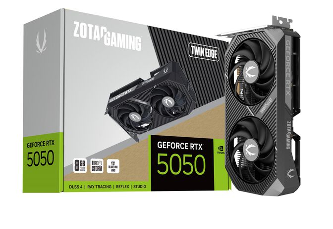 Tarjeta Gr&aacute;fica ZOTAC GeForce&reg; RTX 5050 Twin Edge 8GB GDDR7 DLSS4 image number 0