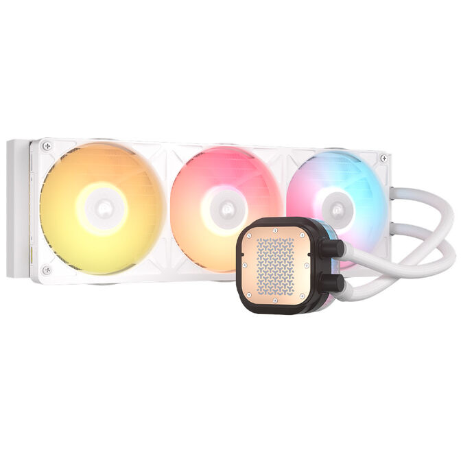 Refrigeraci&oacute;n L&iacute;quida CPU Corsair iCUE LINK TITAN II 360 RX RGB 360mm Blanco image number 3