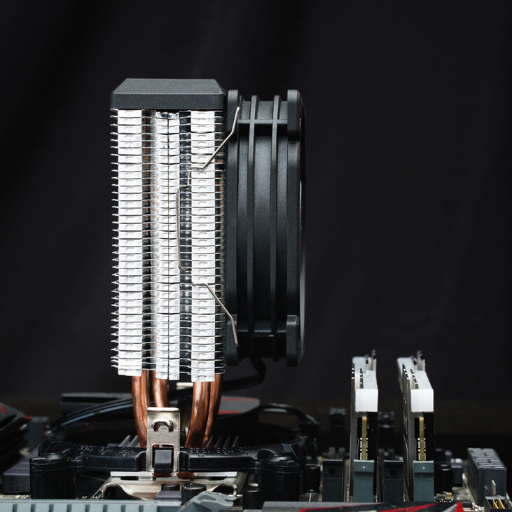 Ventilador CPU Jonsbo CR-1200E ARGB Negro - 92mm image number 6