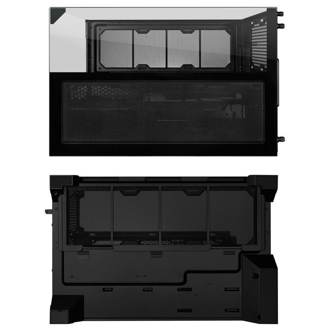 Caja Micro-ATX Lian Li O11 Vision-M Negro image number 3