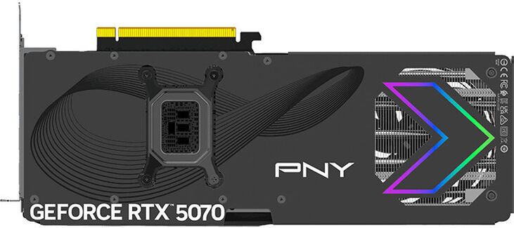 Tarjeta Gráfica PNY GeForce® RTX 5070 Gaming RGB Triple Fan OC 12GB GDDR7 DLSS4 image number 8