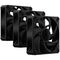 Ventilador Corsair RS120 MAX 2000RPM PWM Negro 120mm (Pack 3)