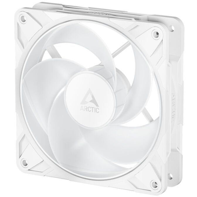Ventilador Arctic P12 PRO Reverse PWM PST ARGB 120mm - Blanco image number 1