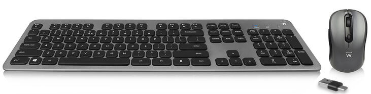 Teclado + Ratón Ewent EW3259 Wireless Silent (PT) image number 0
