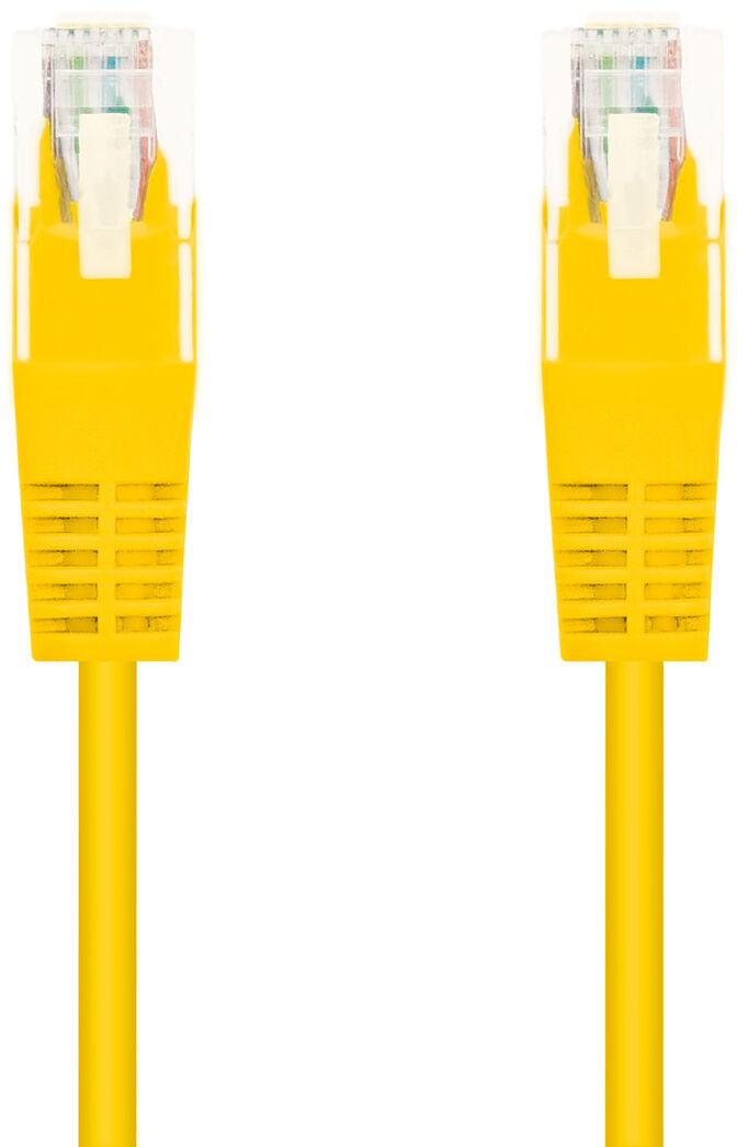 Cable de Red NanoCable RJ45 UTP CAT.5E AWG24 3 M Amarillo image number 1