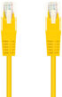 Cable de Red NanoCable RJ45 UTP CAT.5E AWG24 3 M Amarillo image number null