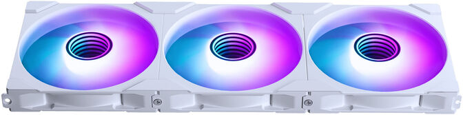 Ventilador Phanteks M25 Gen2 140mm PWM D-RGB Blanco image number 6