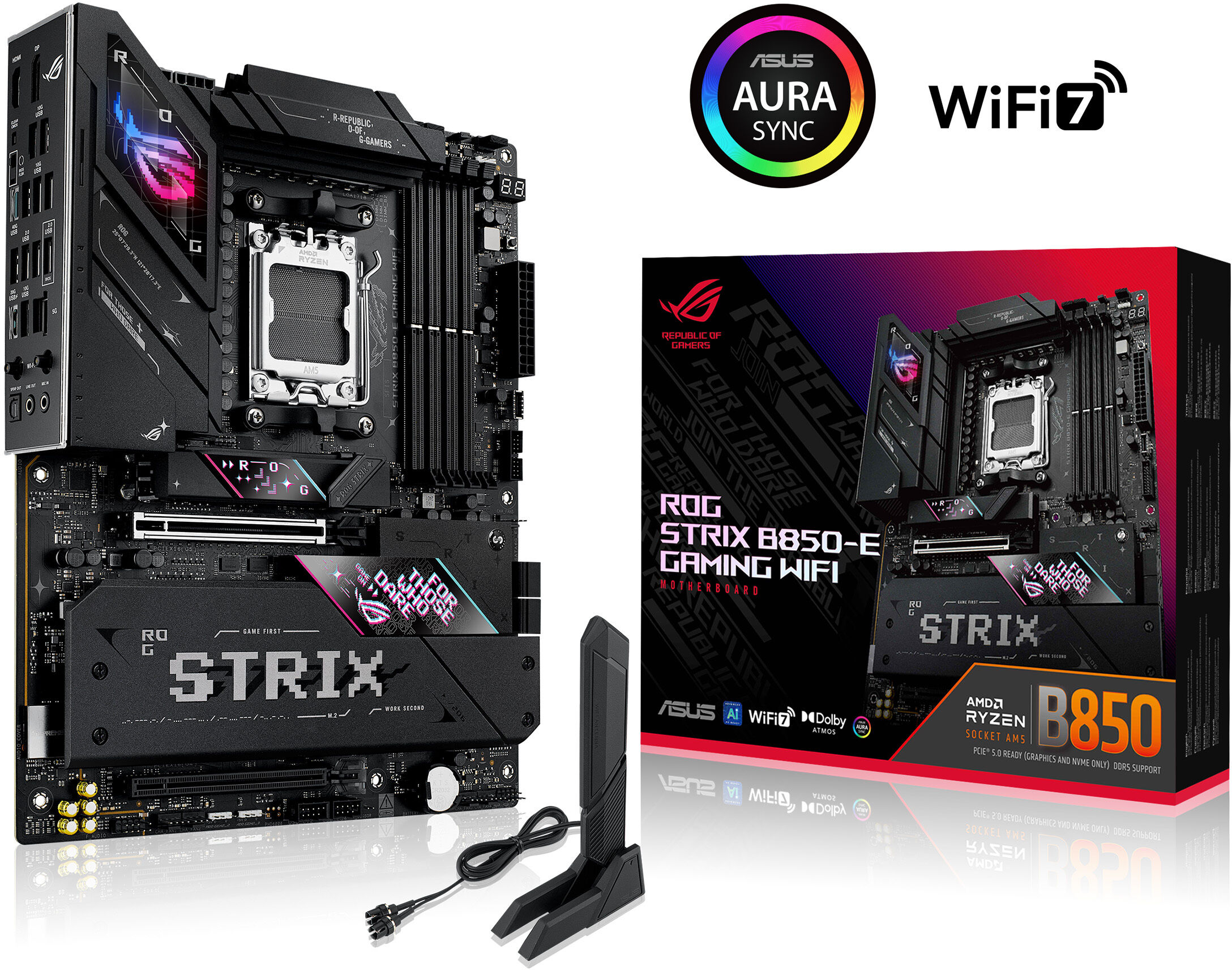 Placa Base Asus ROG Strix B850-E Gaming WiFi