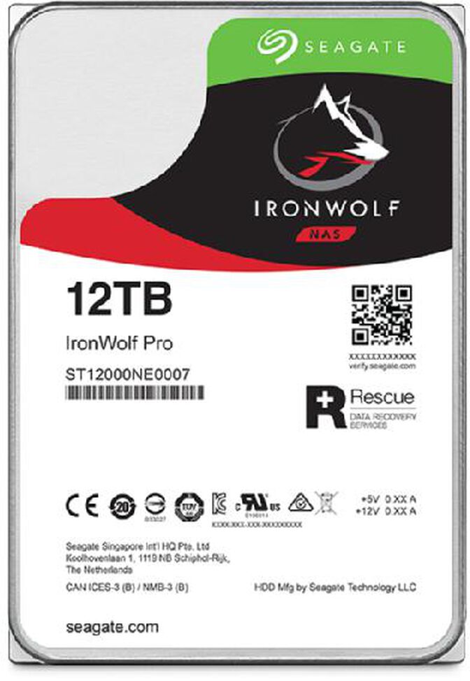 Disco Seagate IronWolf Pro 12TB 7200rpm 256MB SATA III image number 3
