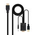 Cable Convertidor Nanocable VGA/M+AUDIO/M+USB-A/M-HDMI/M, 1.8 M image number null
