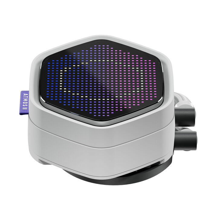 Refrigeraci&oacute;n L&iacute;quida CPU Cooler Master MasterLiquid ATMOS II Pixel Led ARGB 360mm Blanco image number 3