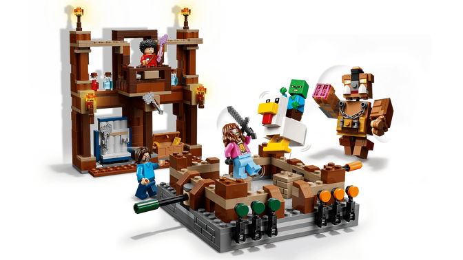 LEGO Minecraft: El Cuadril&aacute;tero de la Mansi&oacute;n del Bosque, 491 Piezas (21272) image number 2