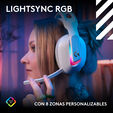 Auriculares Logitech Astro A20 X Lightspeed Wireless/Bluetooth Blanco image number null