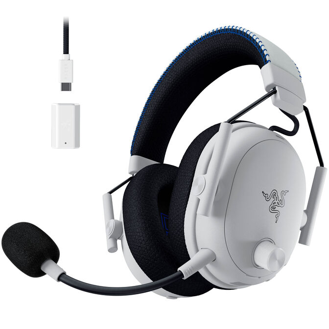 Auriculares Razer BlackShark V3 Pro para PlayStation Wireless/Bluetooth Blanco image number 1