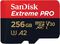 Tarjeta de Memoria SanDisk Extreme Pro MicroSDXC C10 U3 V30 256GB