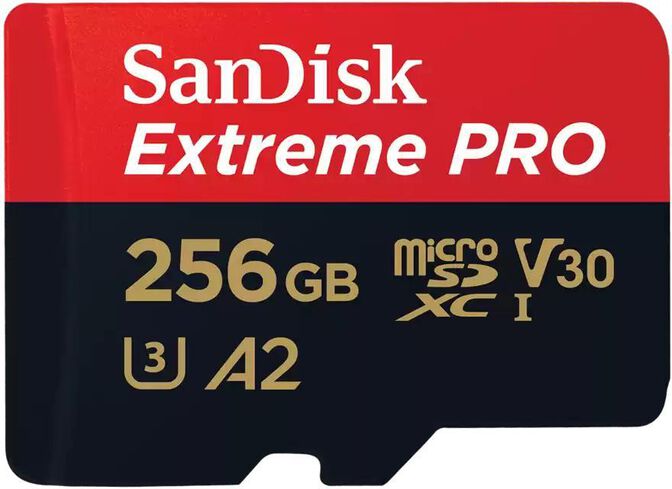 Tarjeta de Memoria SanDisk Extreme Pro MicroSDXC C10 U3 V30 256GB image number 0