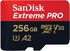 Tarjeta de Memoria SanDisk Extreme Pro MicroSDXC C10 U3 V30 256GB image number null