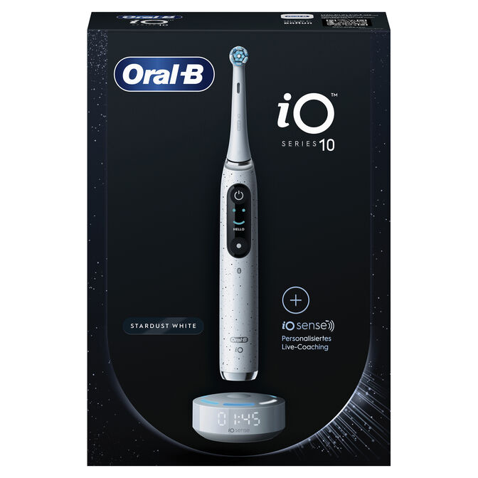Cepillo de Dientes El&eacute;ctrico Oral-B iO Series 10 Stardust White image number 2