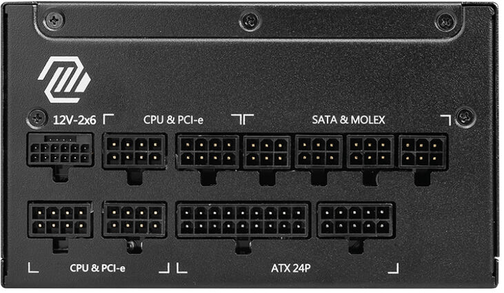Fuente Alimentación Modular MSI MAG A1000GL 1000W 80+ Gold PCIE 5.1 image number 2