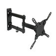 Soporte de Pared Tooq Tilt e GiRat&oacute;nrio 3 Pivots 13" a 42" Max. 20Kg Negro image number null