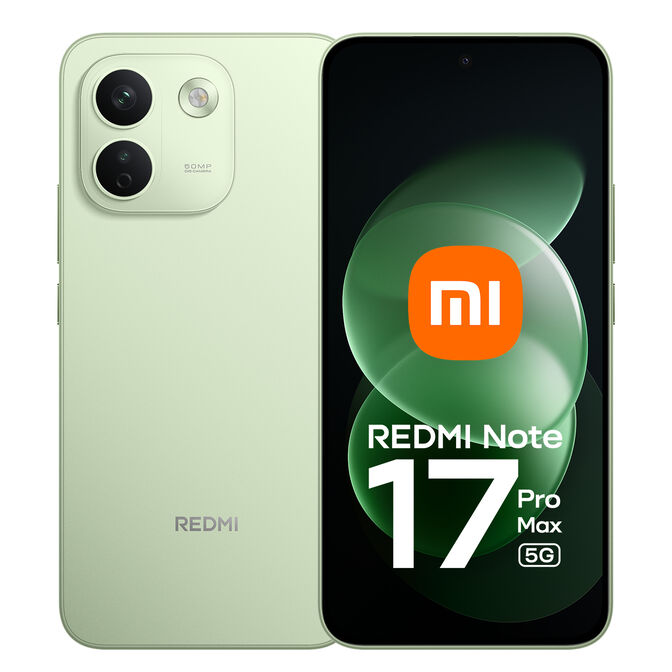 Smartphone Xiaomi Redmi Note 17 Pro Max 5G 6.83" (8 / 256GB) 120Hz Verde image number 0