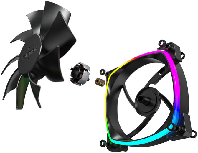 Ventilador Montech AX120 PWM ARGB PWM 120mm Negro (Pack 3) image number 5